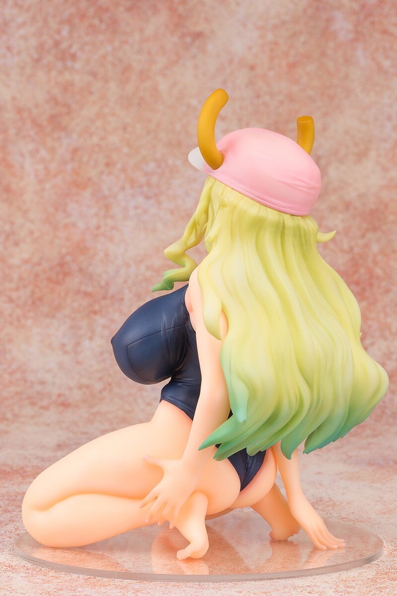 Miss Kobayashi s Dragon Maid Lucoa School Swimsuit Ver. 1 6 Scale Figure Re run