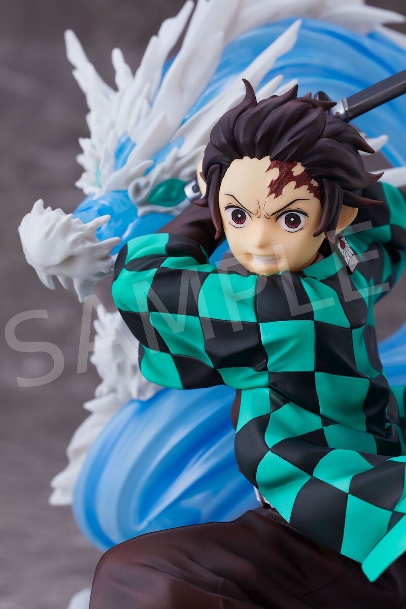 Demon Slayer Anime Manga Tanjiro Kamado Water Form Acrylic Stand