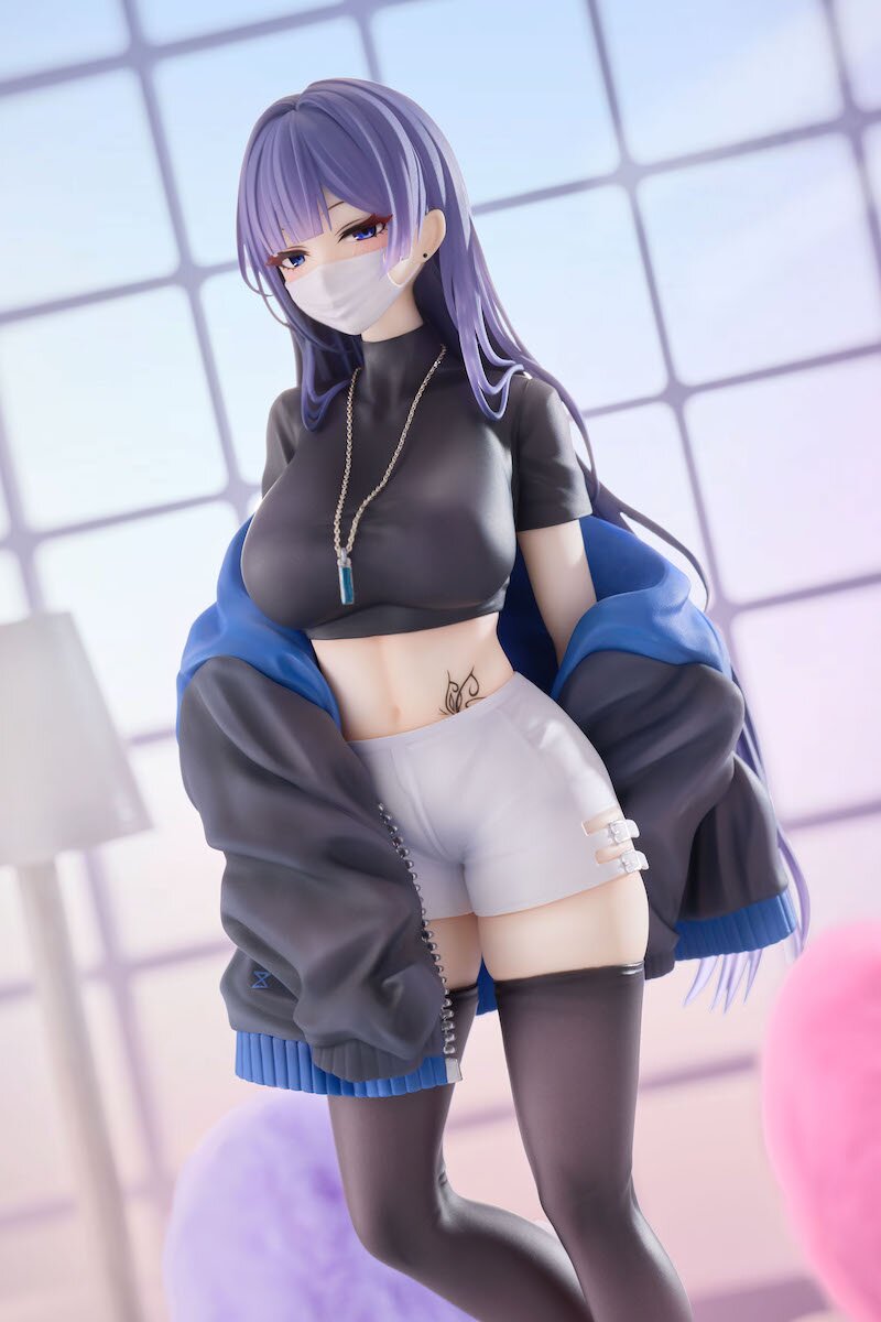 Mask Girl Yuna 1/7 Scale Figure with Milestone Exclusive