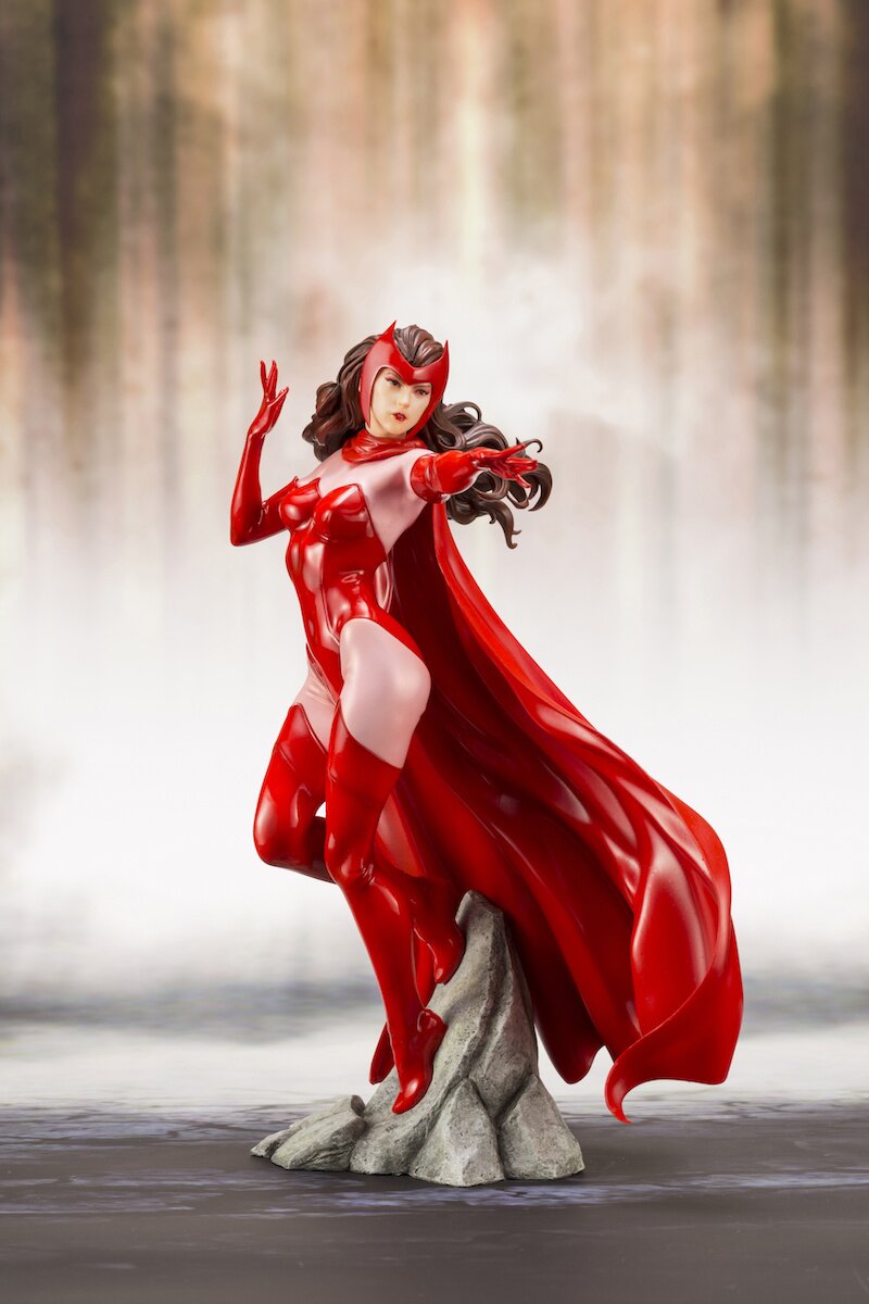 MARVEL SCARLET WITCH フィギュア Amazon.com: Marvel Legends Series Scarlet Witch 6-inch Retro