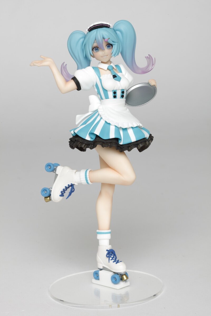 miku cafe maid figure