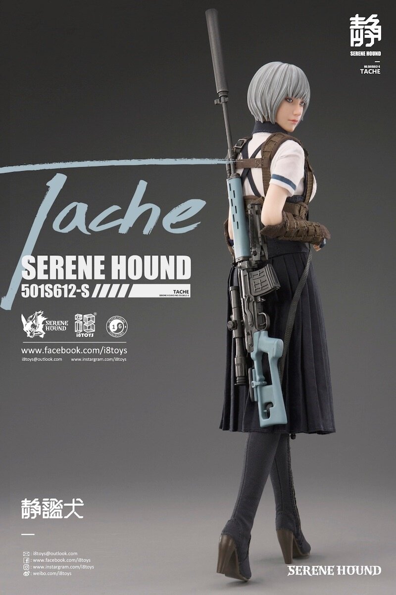 i8Toys Serene Hound Tache & Rine 1/6 Scale Figure Unboxing