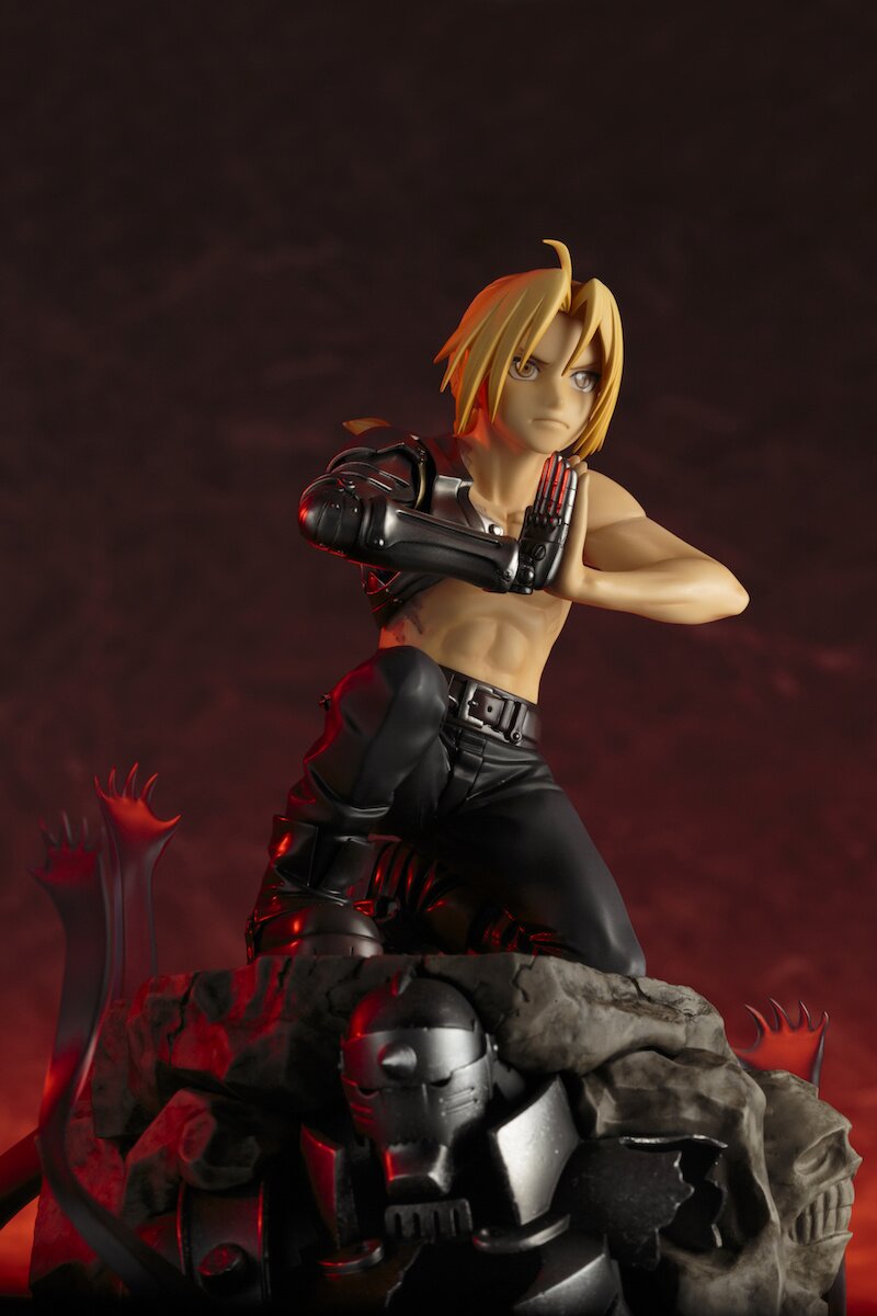  Kotobukiya Fullmetal Alchemist: Edward Elric ArtFX J Statue :  Toys & Games