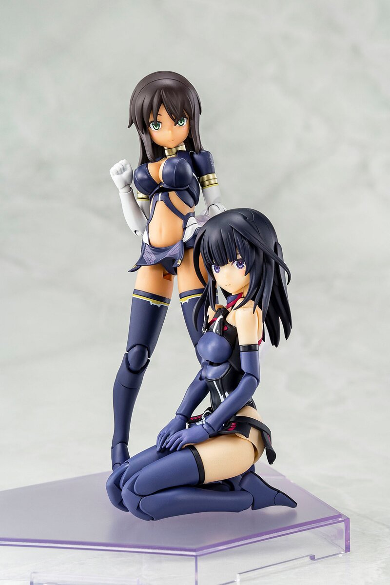 Megami Device x Alice Gear Aegis CS Kaede Agatsuma [Meikyoshisui CS] &  Sitara Kaneshiya [Bhrata CS]: Special Limited Edition Plastic Model Set