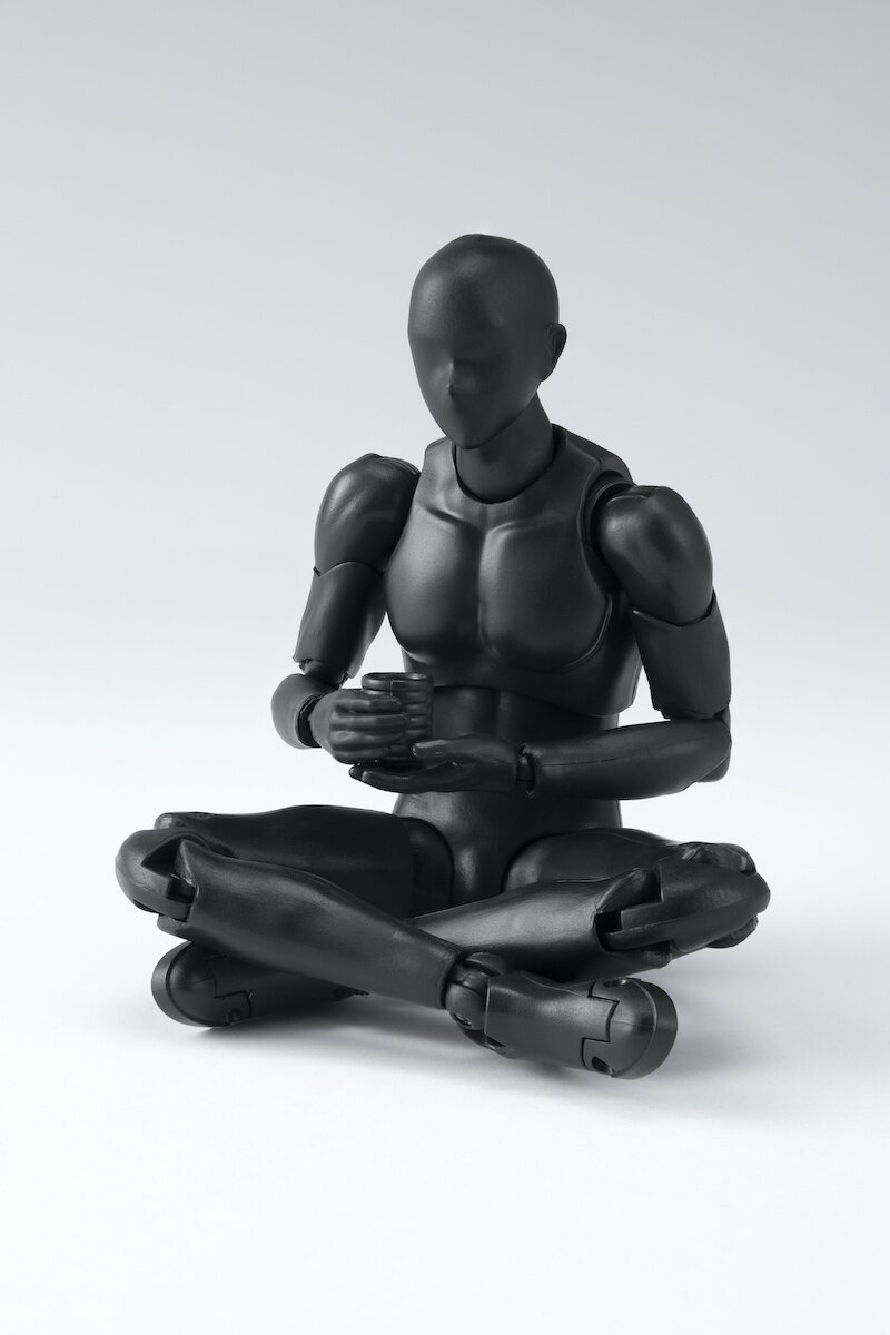 Toy Action Figure Body Kun, Shfiguarts Body Kun Black