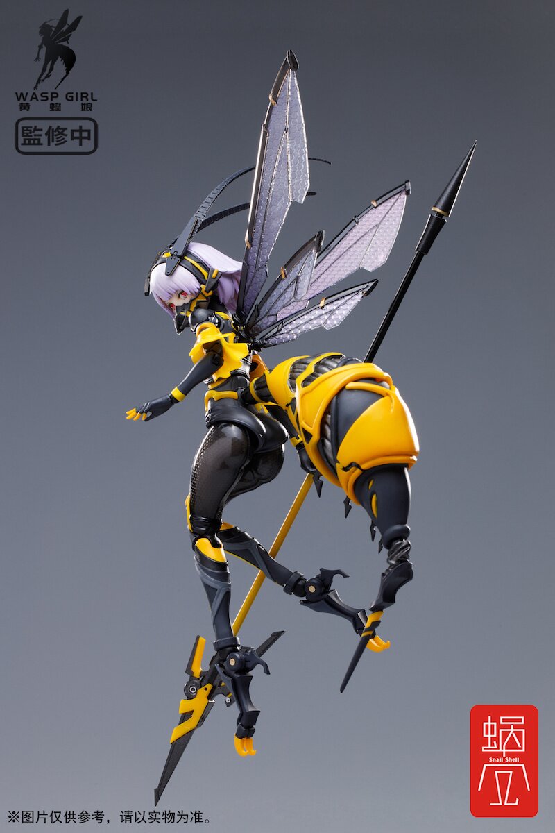 SNAIL SHELL [蝸之殻] BEE-03W ワスプガール1/12スケール Amazon.com: SNAIL SHELL BEE-03W Wasp Girl 1/12 Scale Action