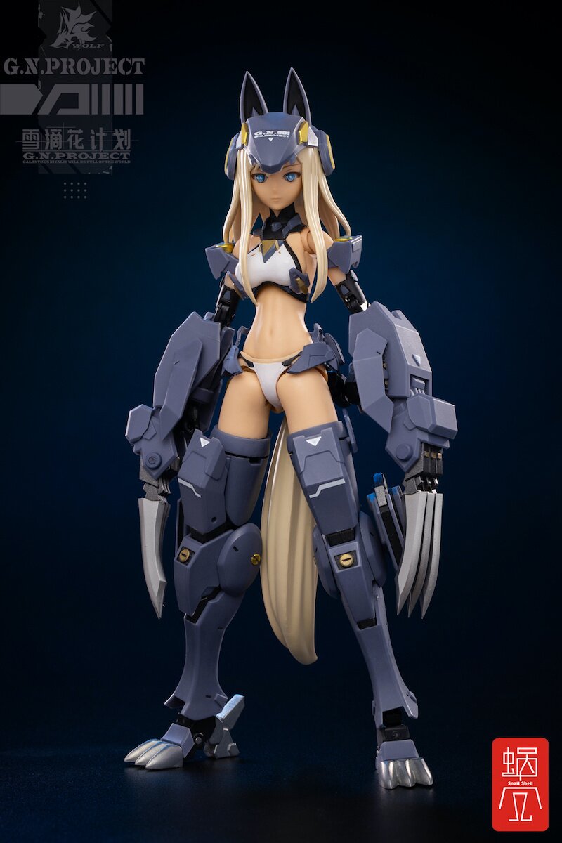 G.N.Project Vol. 1 WOLF-001: Wolf Armor Set 1/12 Scale Action