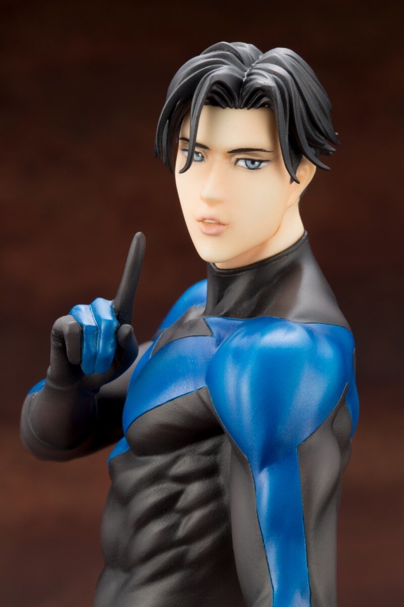 dc comics nightwing ikemen statue