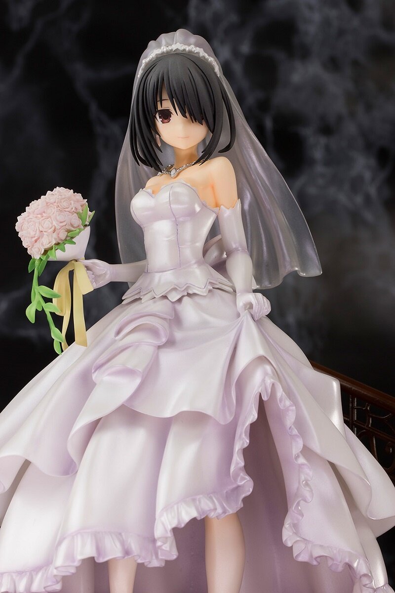 kurumi tokisaki wedding dress figure