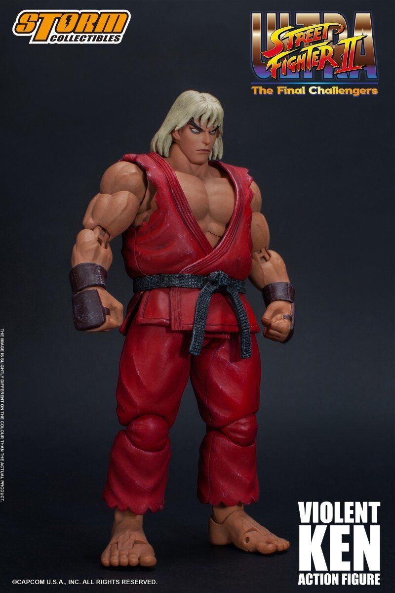 Ultra Street Fighter II: The Final Challengers Ryu 1/12 Scale Action F –  TOYCO Collectibles