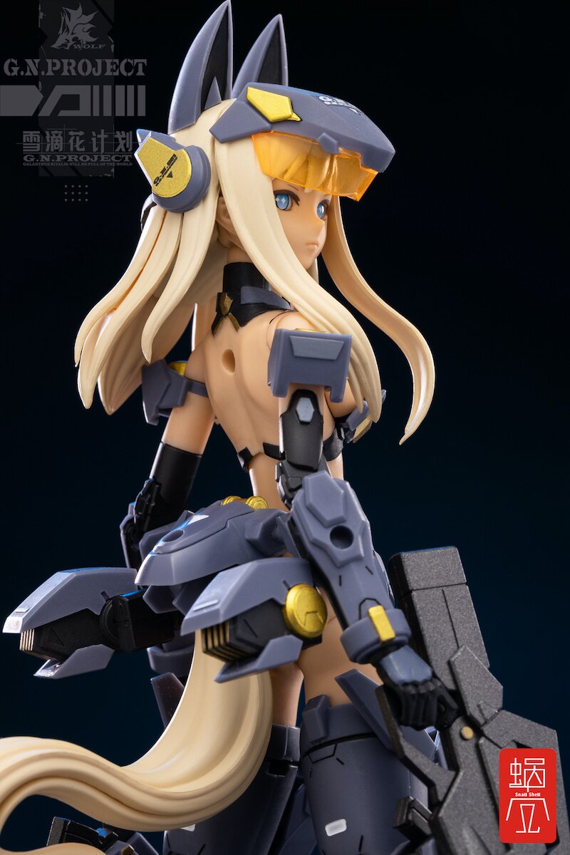 G.N.Project Vol. 1 WOLF-001: Wolf Armor Set 1/12 Scale Action