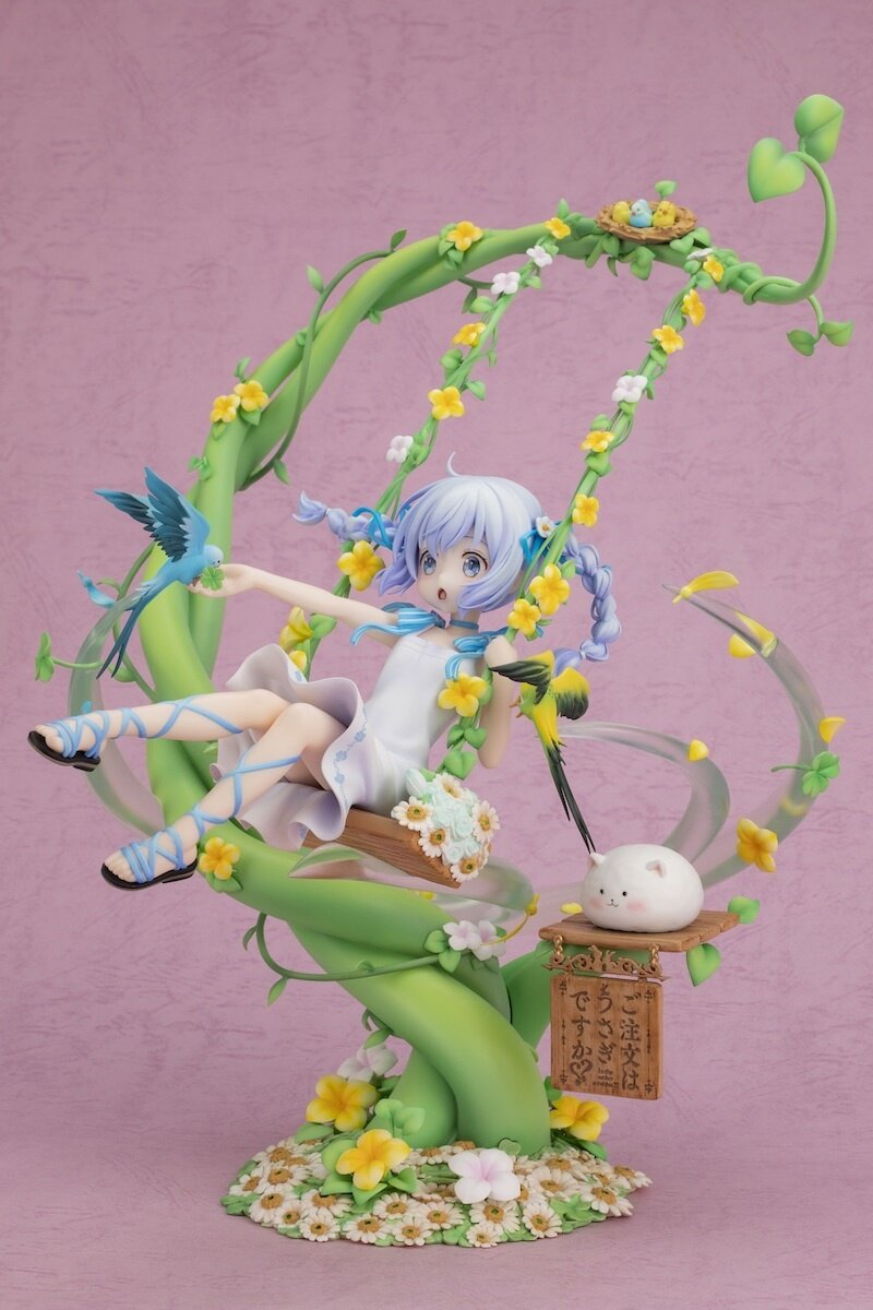 Is the Order a Rabbit?? Chino: Flower Swing 1/7 Scale Figure