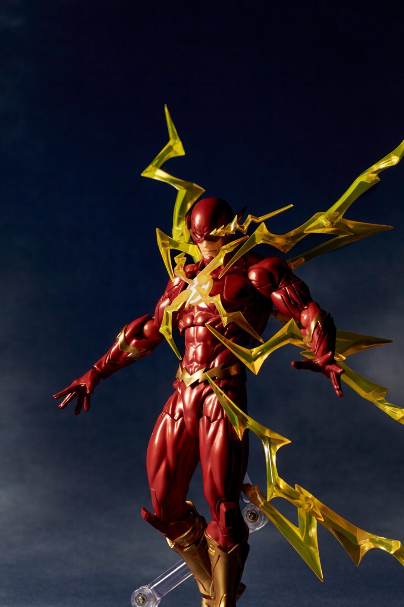 リボルテック フラッシュ 特典付き REVOLTECH THE FLASH AmiAmi [Character & Hobby Shop] | Revoltech Amazing
