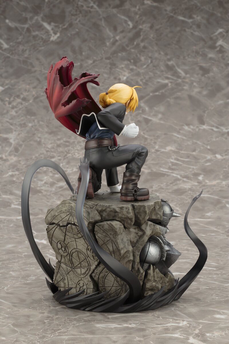  Kotobukiya Fullmetal Alchemist: Edward Elric ArtFX J Statue :  Toys & Games