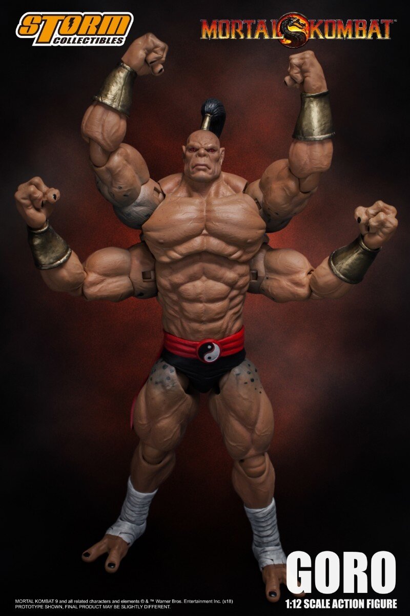 Storm Collectibles Mortal Kombat X Goro 1/12 Action Figure (Pre order  deposit) - TNS Figures