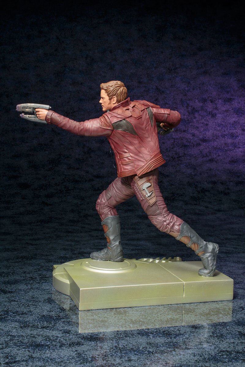 Action Figures Estatueta Iron Studios Guardians Of The Galaxy Vol 2 Star  Lord - Guardiões Da Galáxia