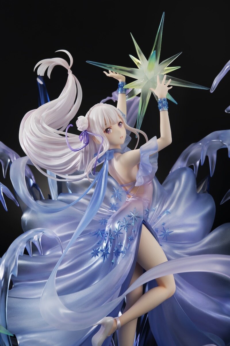 未開封 渋谷スクランブルフィギュア エミリア Crystal Dress Ver 1/7 ...