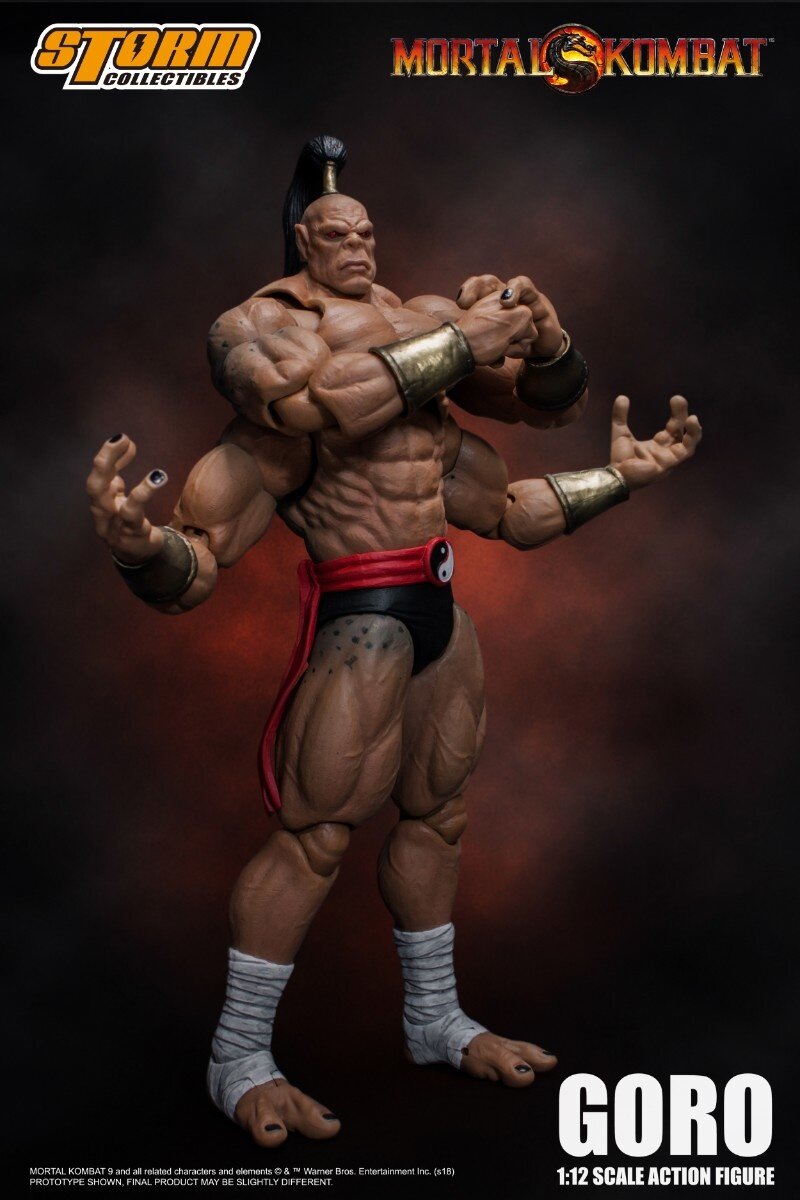 Mortal Kombat X Goro 1/12 Scale BBTS Exclusive Figure