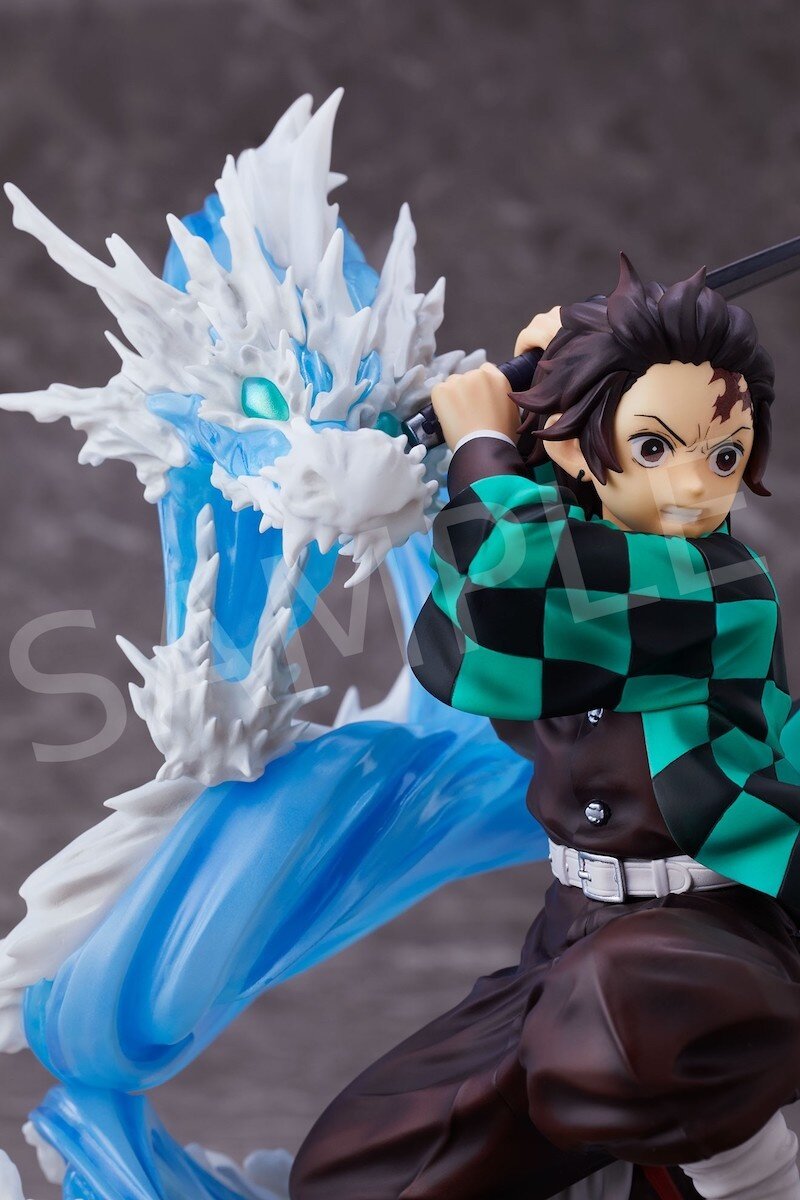 Demon Slayer Anime Manga Tanjiro Kamado Water Form Acrylic Stand