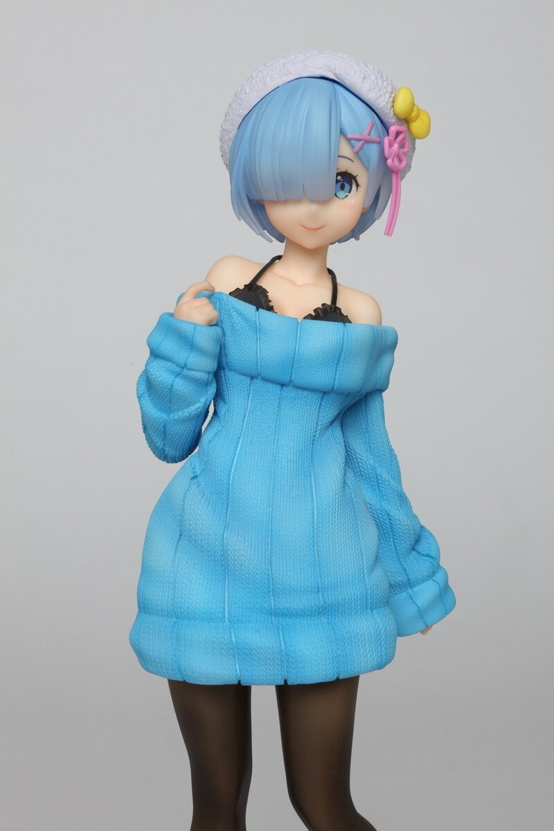 Re:Zero] Rem: Knit Dress Ver. Figure: Taito - Tokyo Otaku