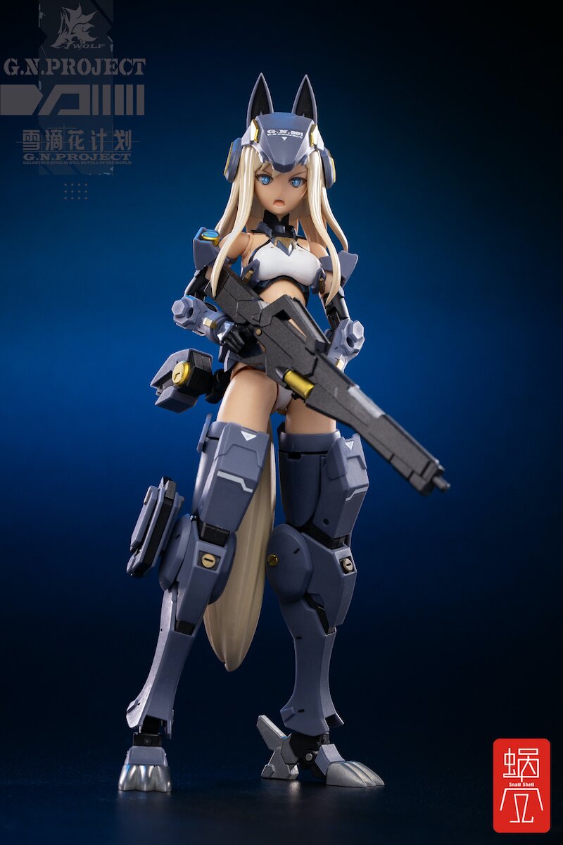 G.N.Project Vol. 1 WOLF-001: Wolf Armor Set 1/12 Scale Action