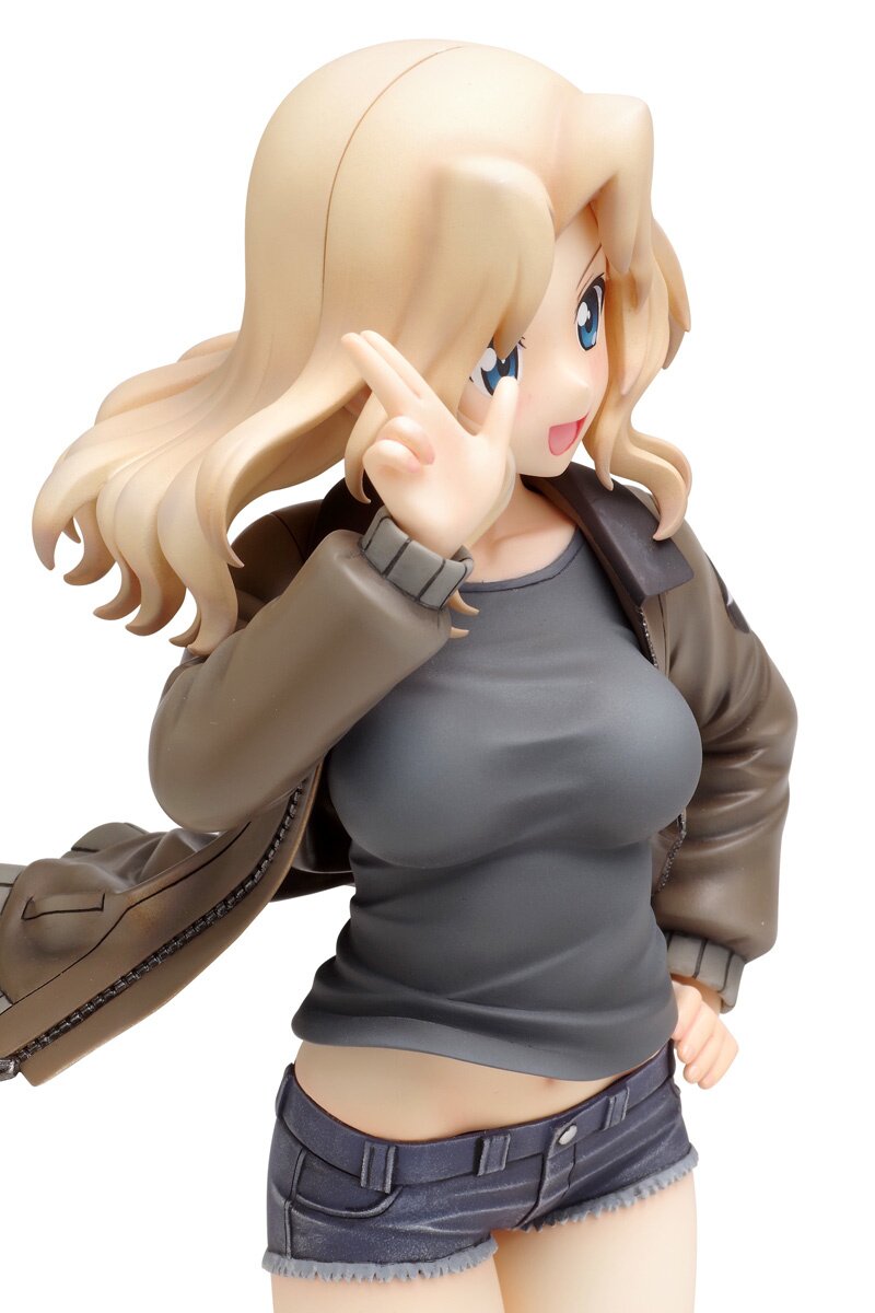 DreamTech [Girls und Panzer] Kay Panzer Jacket Ver. Figure: Wave - Tokyo  Otaku Mode (TOM)