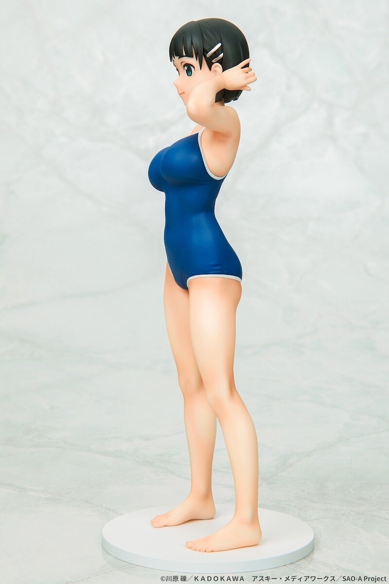 kirigaya suguha navy swimsuit ver