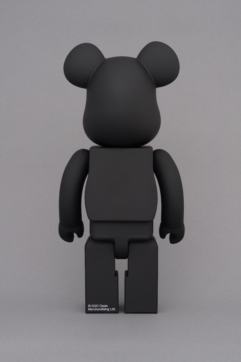 BE@RBRICK Oasis Black Rubber Coating 100％ & 400％ Set