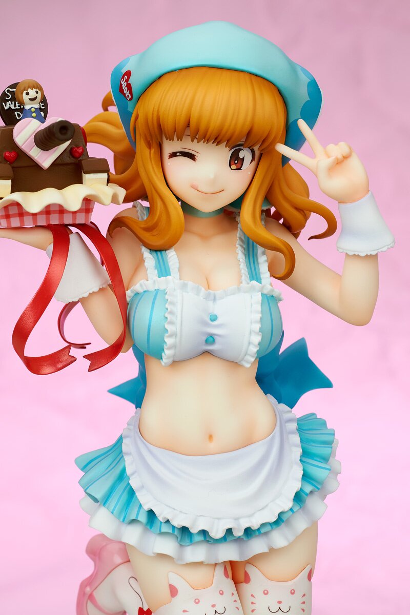 DreamTech Girls und Panzer Saori Takebe: Valentine Apron 1/7 Scale Figure