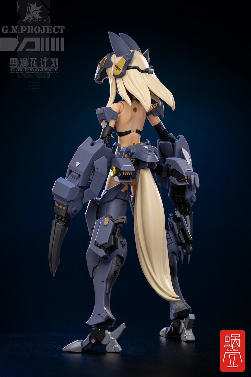 G.N.Project Vol. 1 WOLF-001: Wolf Armor Set 1/12 Scale Action
