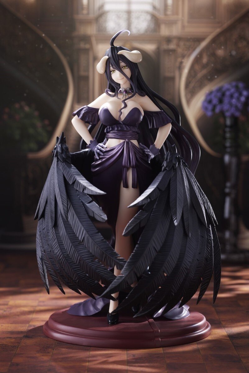 Overlord IV AMP+ Albedo (Black Dress Ver.) Figure