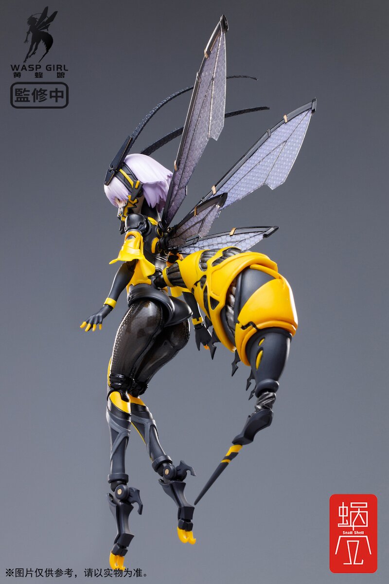 Amazon.com: SNAIL SHELL BEE-03W Wasp Girl 1/12 Scale Action