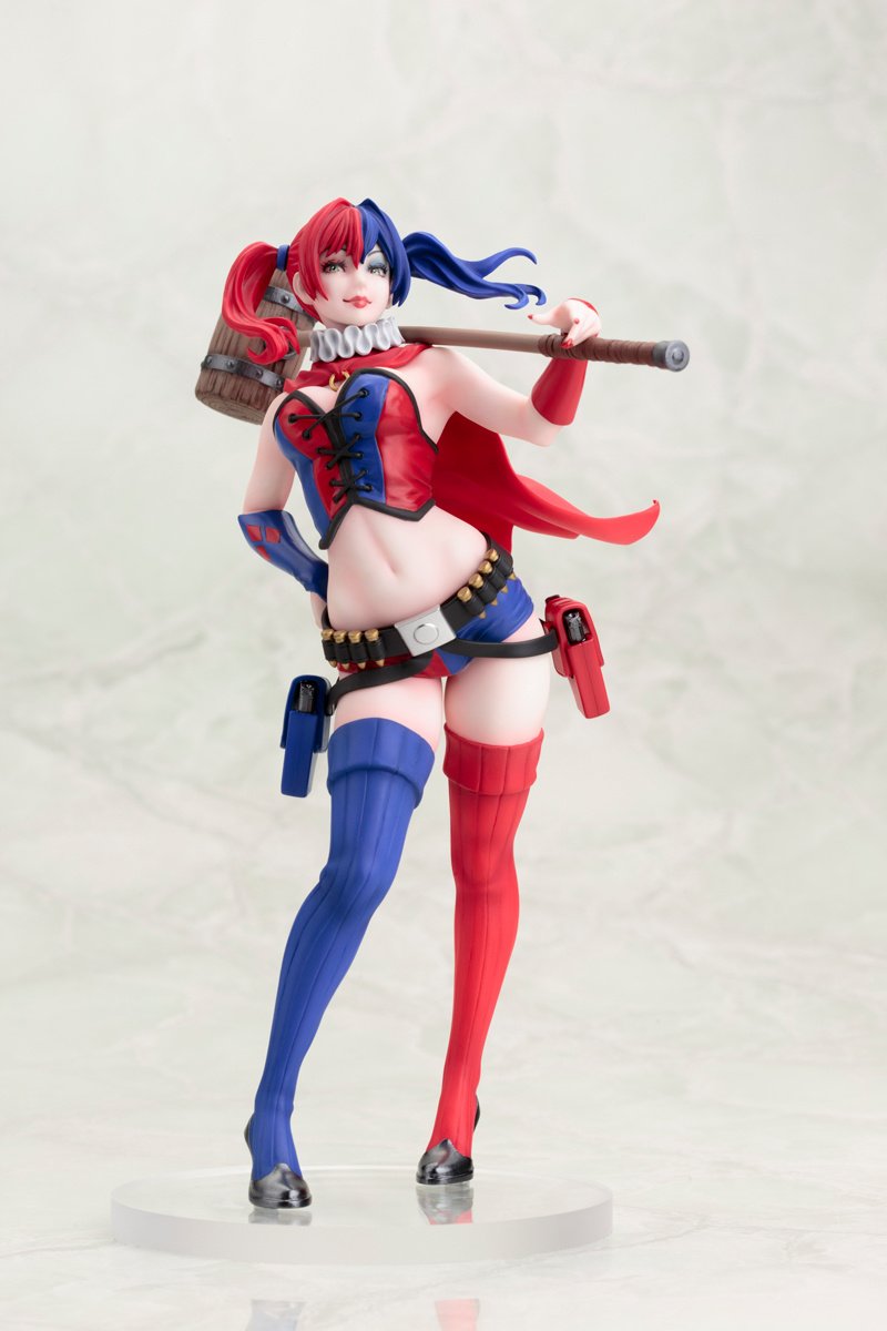アメコミ DC Comics Harley Quinn Bishoujo Statue BISHOUJO Harley Quinn New 52 Ver. Figure: KOTOBUKIYA - Tokyo Otaku