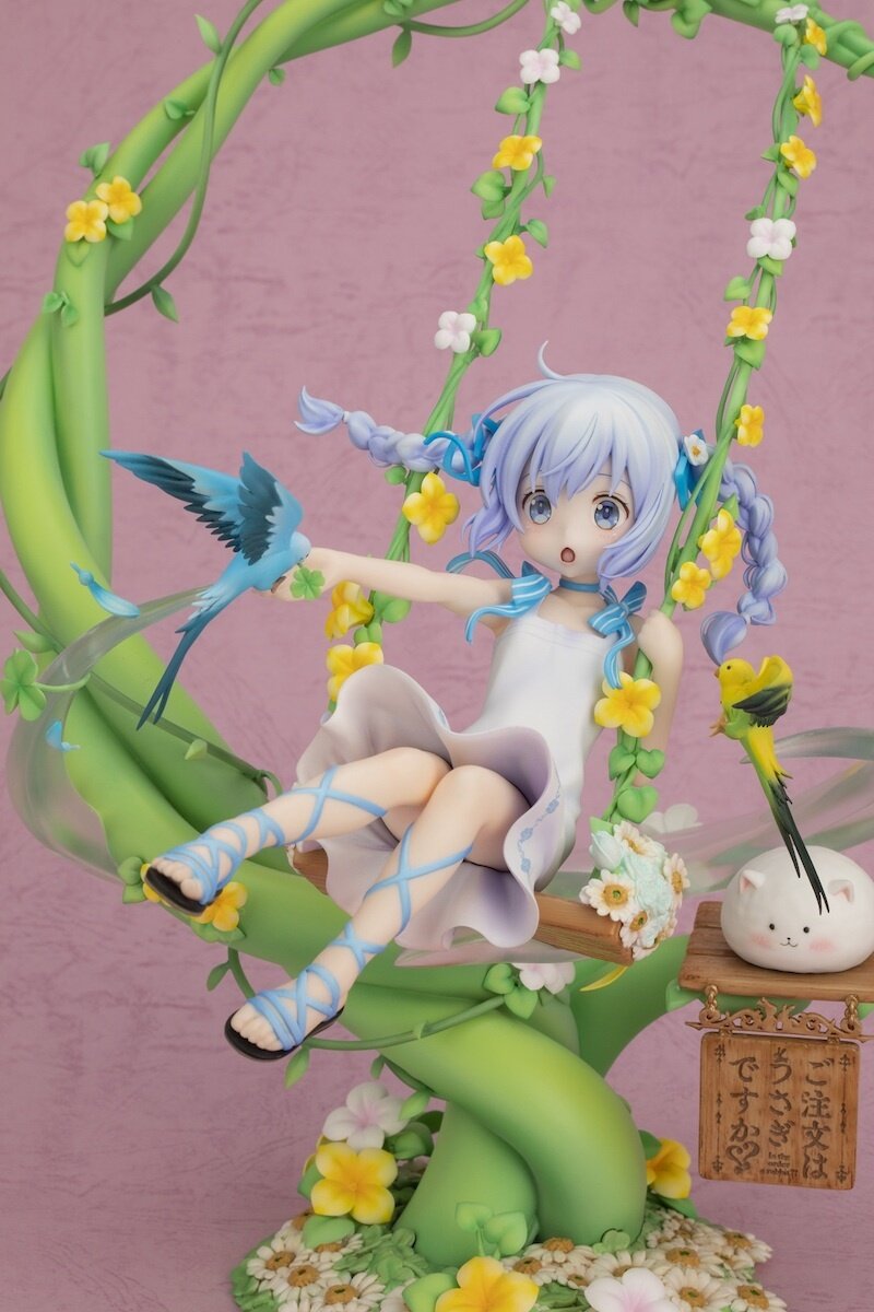 Is the Order a Rabbit?? Chino: Flower Swing 1/7 Scale Figure