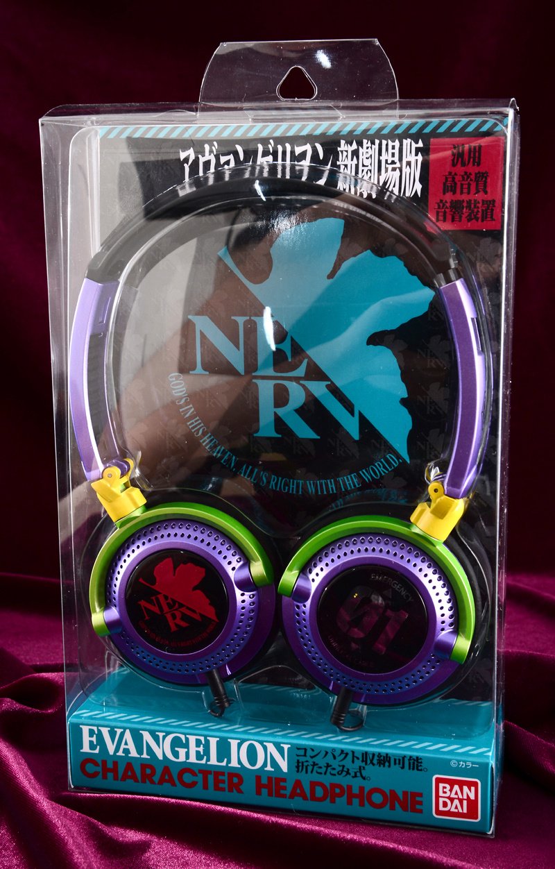 Evangelion Character Headphones - Unit 01 - Tokyo Otaku Mode (TOM)