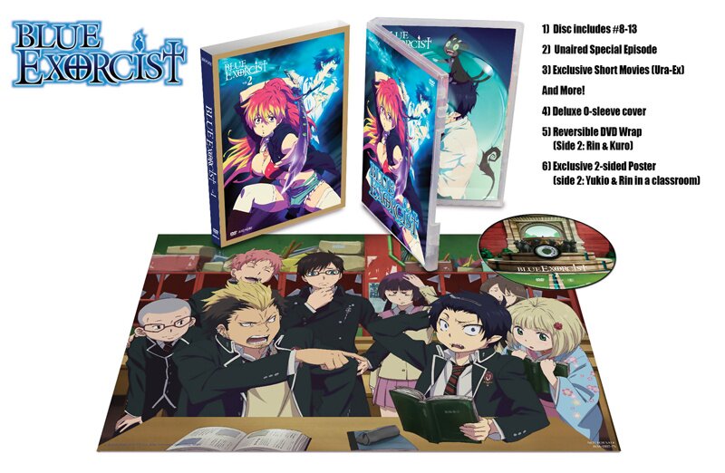 Blue Exorcist Season 2 Dub & Season 1 Box Set - Three If By Space