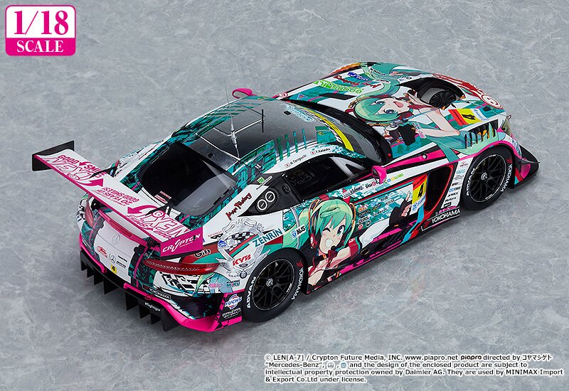 1/43 Scale [Goodsmile Racing & Type-Moon Racing] 2019 Spa 24 Hours Test Day  Ver.: Type-Moon - Tokyo Otaku Mode (TOM)