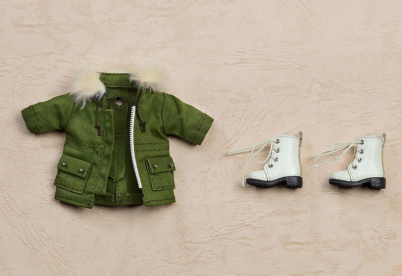 Nendoroid Doll Warm Clothing Set: Boots & Mod Coat - Tokyo Otaku