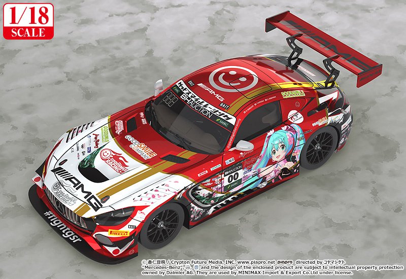 1/18 Scale Mercedes-AMG Team Goodsmile 2019 SUZUKA 10 Hours Ver