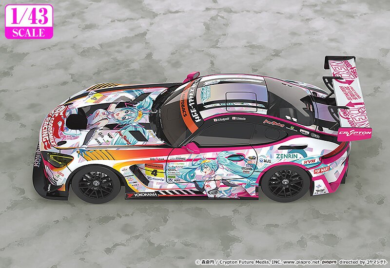 【メーカー直売】の商品をすべて Hatsune Smile Good Scale 1/43 Miku Ver GT Super 2021 AMG ミニカー
