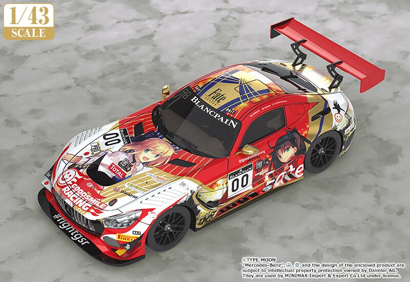 1 43 Scale Goodsmile Racing Type Moon Racing 2019 Spa 24 Hours