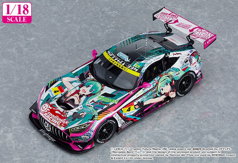 1/43 Scale [Goodsmile Racing & Type-Moon Racing] 2019 Spa 24 Hours Test Day  Ver.: Type-Moon - Tokyo Otaku Mode (TOM)