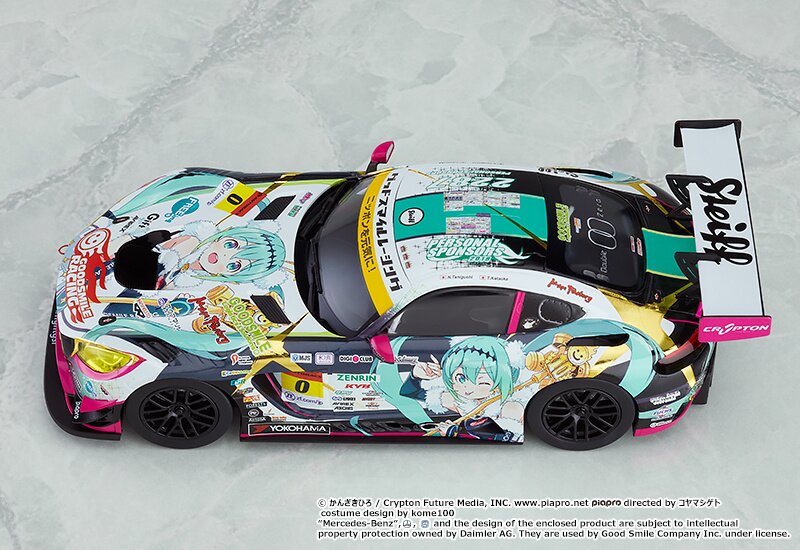 ミニカー GOOD SMILE Hatsune Miku AMG 2018 Good Smile 1/32 Scale Hatsune Miku AMG: 2018 Season Opening