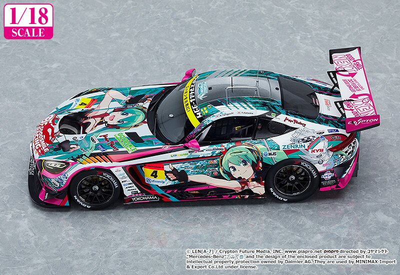 1/43 Scale [Goodsmile Racing & Type-Moon Racing] 2019 Spa 24 Hours Test Day  Ver.: Type-Moon - Tokyo Otaku Mode (TOM)