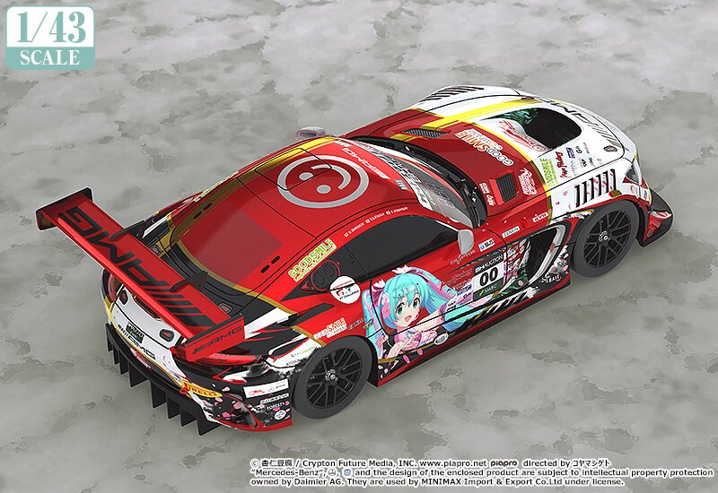 1/43 Scale Mercedes-AMG Team Goodsmile 2019 SUZUKA 10 Hours