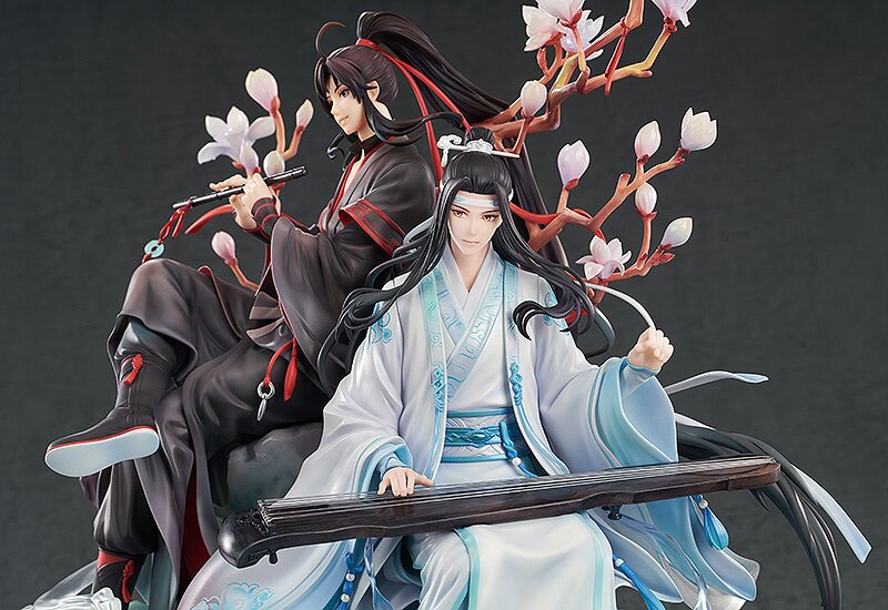 wei wuxian and lan wangji (modao zushi) drawn by elemental