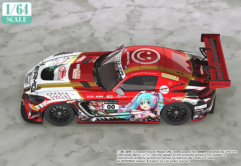 1/64 Scale Mercedes-AMG Team Good Smile 2019 Suzuka 10 Hours Ver