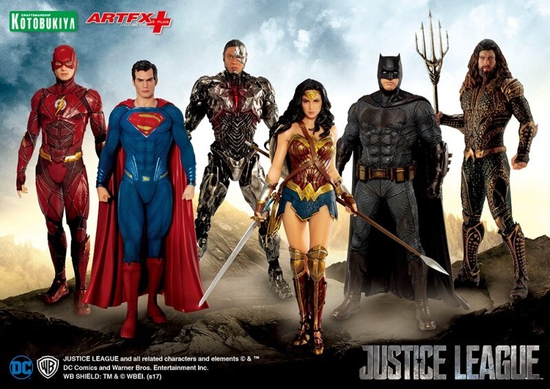 ArtFX+ Justice League The Flash Figure: KOTOBUKIYA - Tokyo Otaku