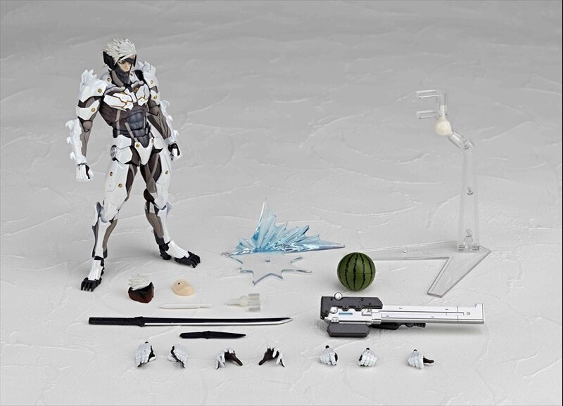 Kaiyodo Revoltech Yamaguchi 140EX Metal Gear Rising Revengeance Raiden –  Lavits Figure