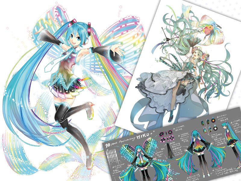 Hatsune Miku: 10th Anniversary Ver. Memorial Box Set - Tokyo Otaku 